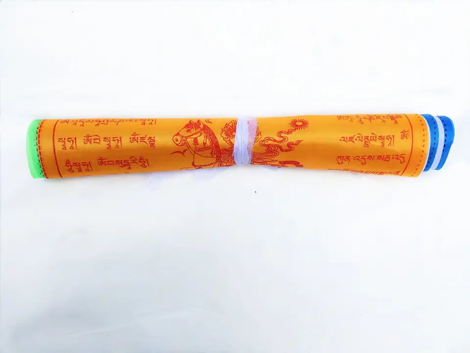 Tibetisch-buddhistische Gebetsfahnen