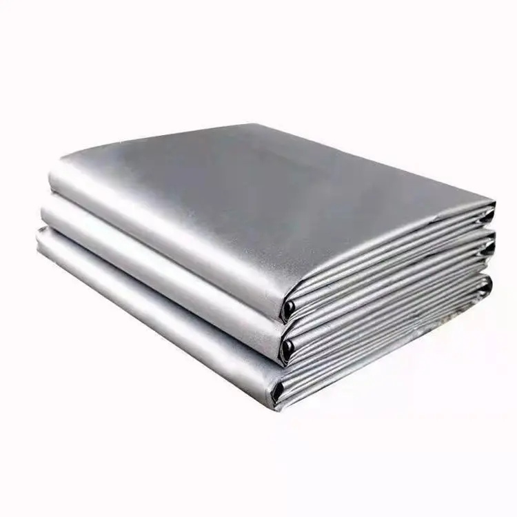 Blockout-Silber-Polyester-Gewebe