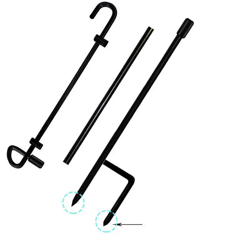 Gartenfahnenmast und -ständer